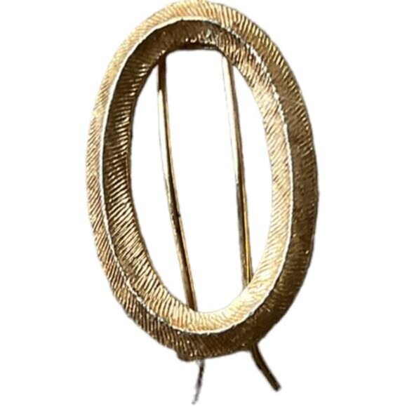 Vintage Gold Tone Hair Clip Barrette Hair jewelry - Picture 5 of 9